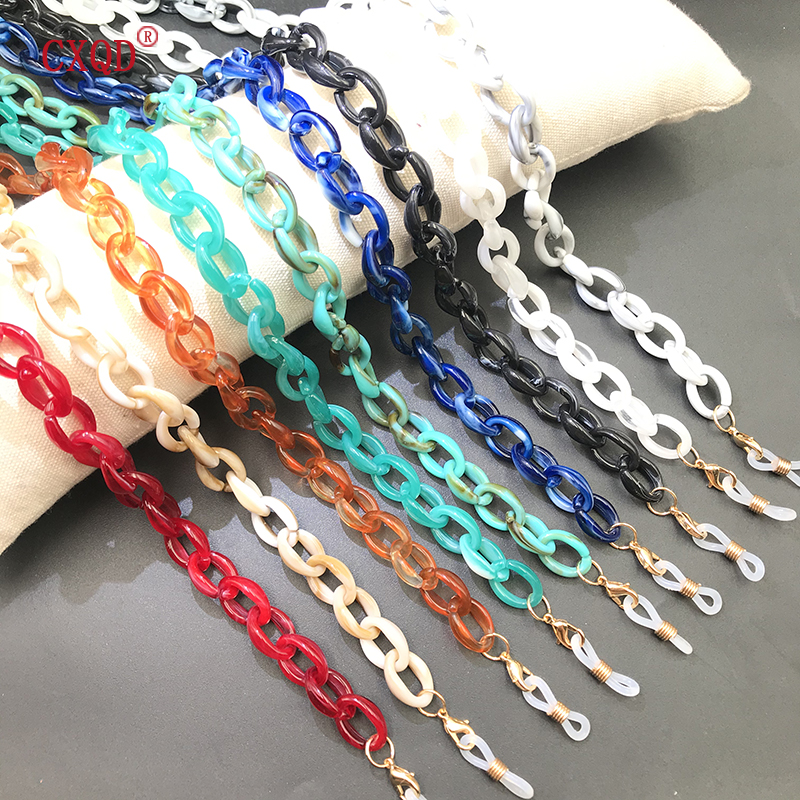 Rugged Sport Strap - Fashion Women Acrylic Eyeglass Chain Anti-slip