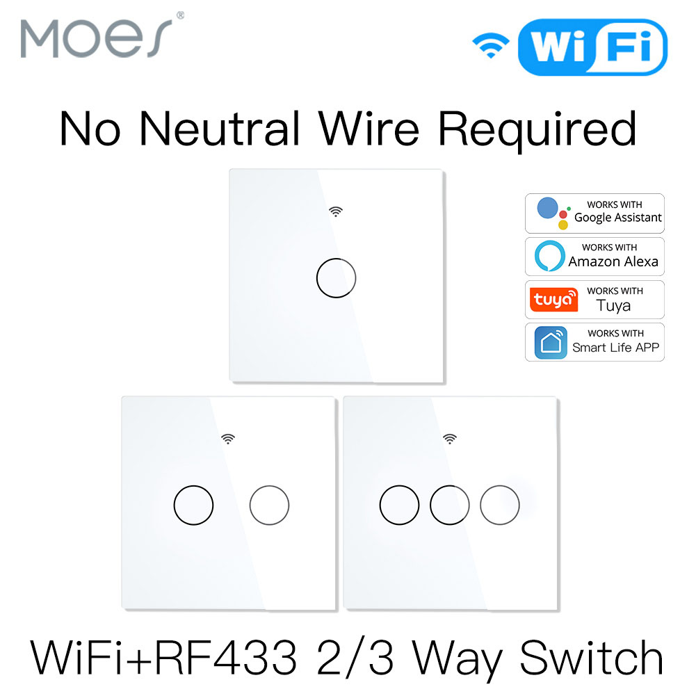 Smart Accessories - NEW WiFi Smart Light Switch RF433