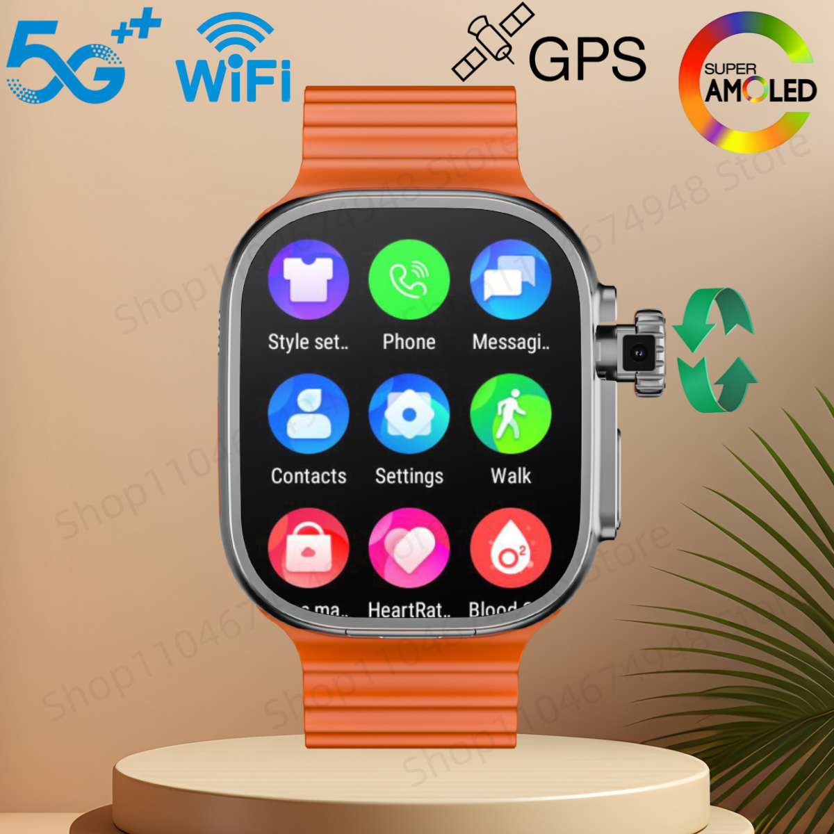 Smartwatch Instagram - S10 Ultra 3 Smartwatch 2.26inch Amoled