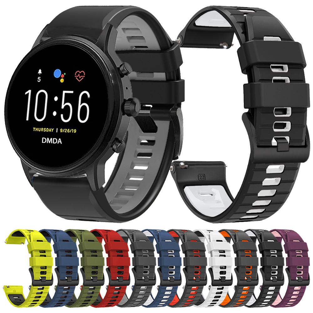 22mm Strap for Fossil Gen 6 44 – обзор и цена Fossil Smartwatch Accessories