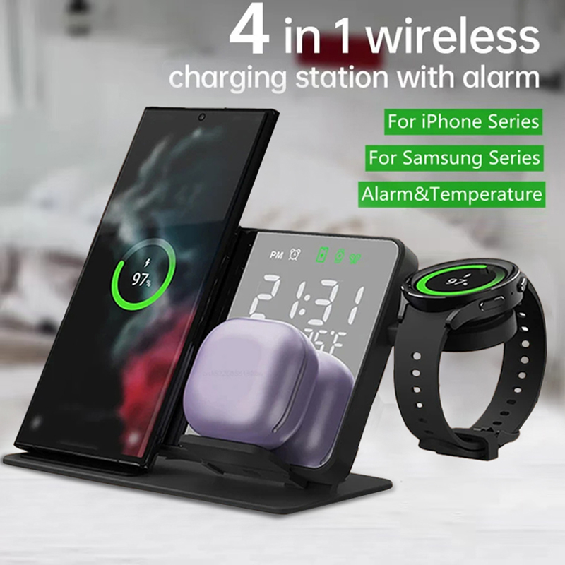 Wireless Charger Alarm Clock S – обзор и цена Wireless Charger Watch