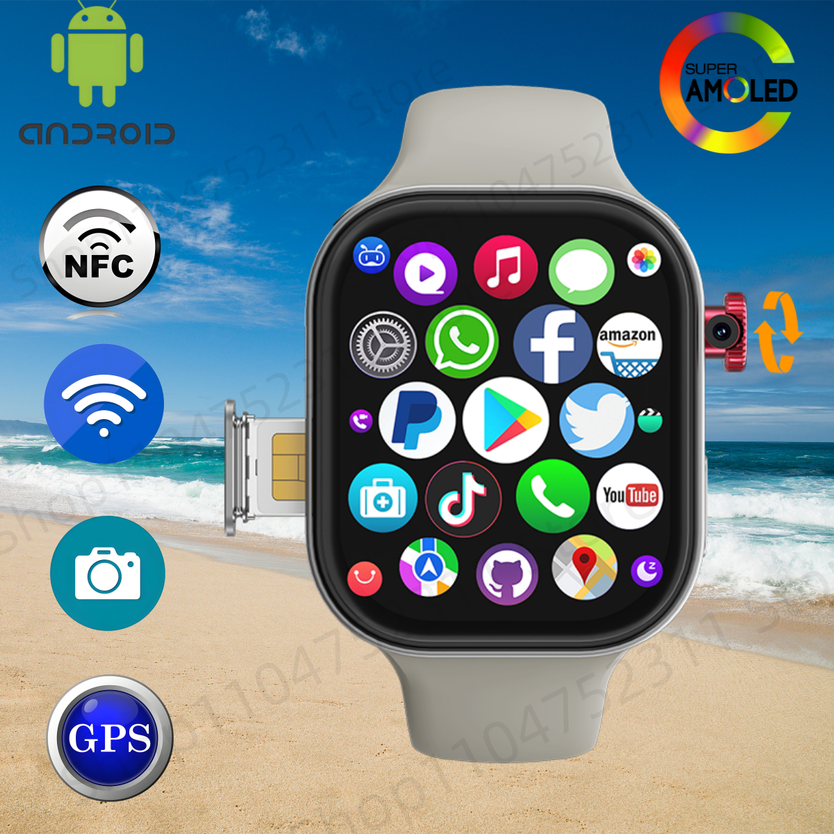 ZestBolt VP99 Smartwatch Women – обзор и цена Smartwatch Instagram