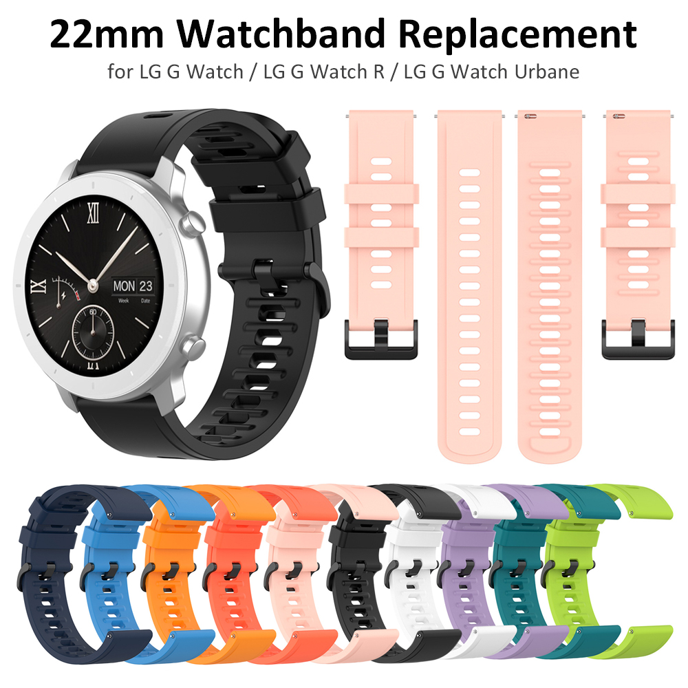 22mm Silicone Watch Band Strap – обзор и цена Fossil Smartwatch Accessories