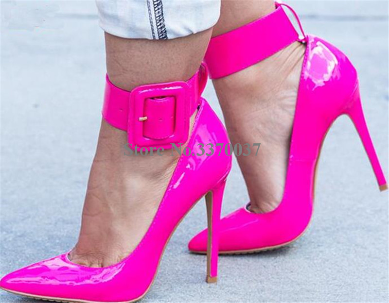Ladies Charming Pink Patent Le – обзор и цена Leather Classic Strap