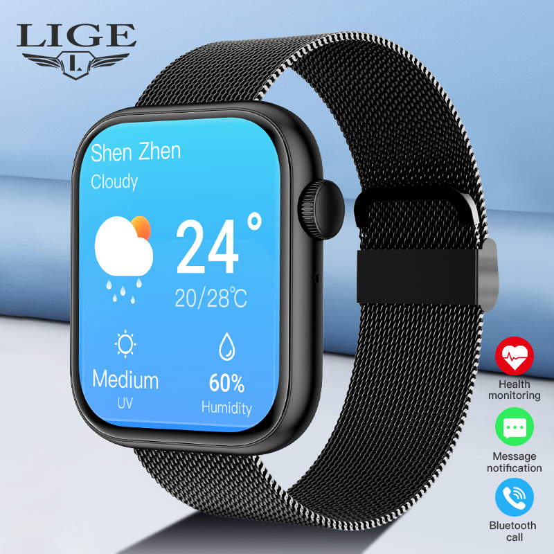 LIGE New Women Smart Watch 1.8 – обзор и цена Smartwatch X12