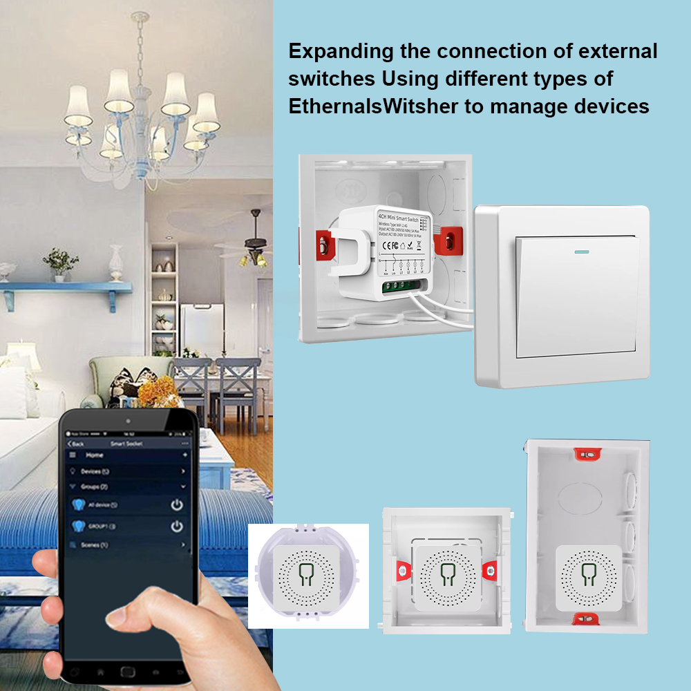 Tuya WiFi Smart Switch 1/2/3/4 – обзор и цена Smart Accessories