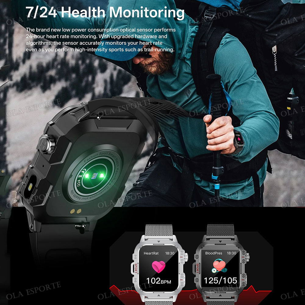 2026 Military Outdoor Smart Wa – обзор и цена Smartwatch X12