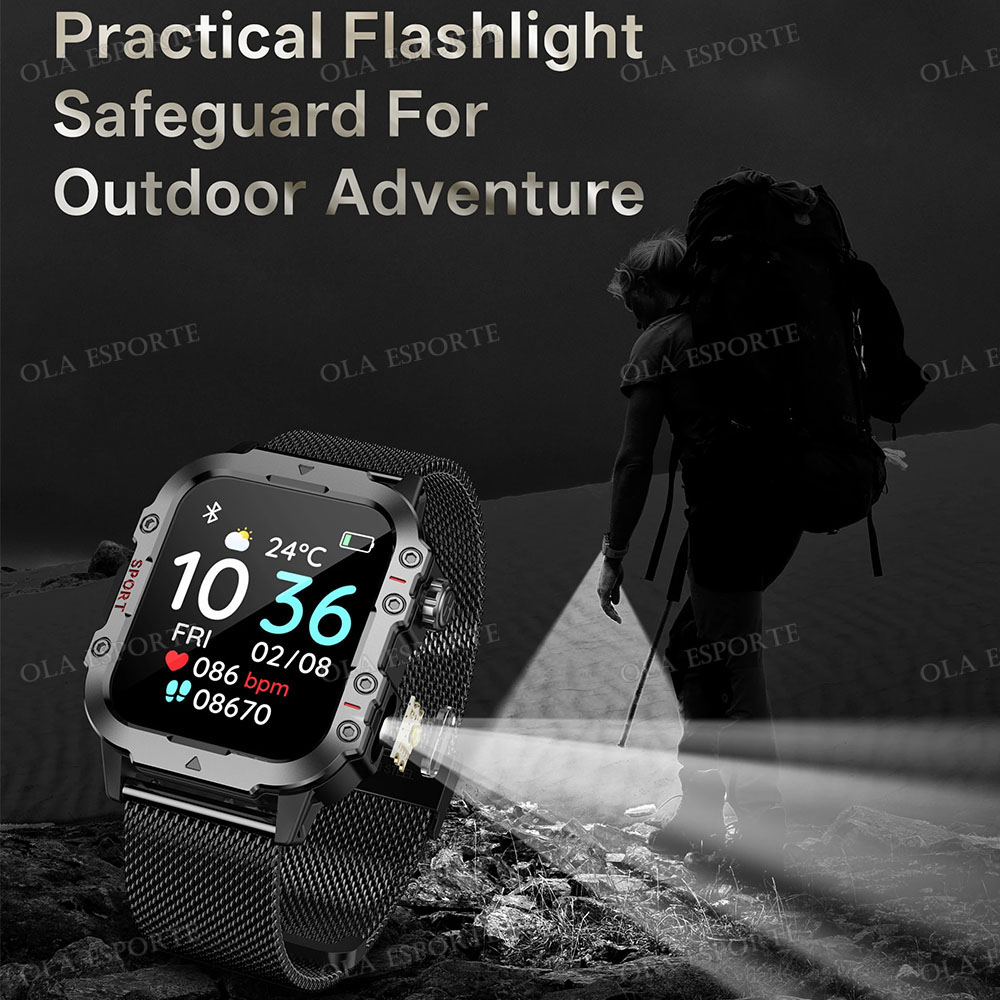 2026 Military Outdoor Smart Wa – обзор и цена Smartwatch X12