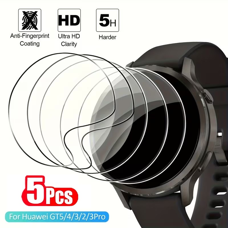 1-5Pcs Hydrogel Screen Protect – обзор и цена Titan Smartwatch Accessories