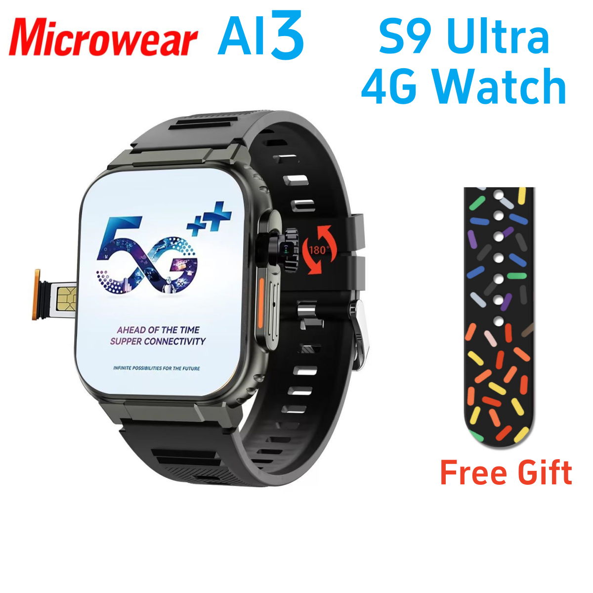 Microwear Ultra Ai3 Smart Watc – обзор и цена Smartwatch Instagram
