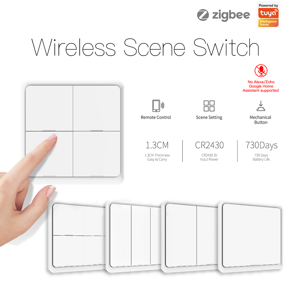 MOES ZigBee Wireless 12 Scene  – обзор и цена Smart Accessories