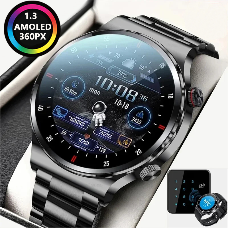 GPS ECG+PPG Bluetooth Call Sma – обзор и цена Smartwatch Custom