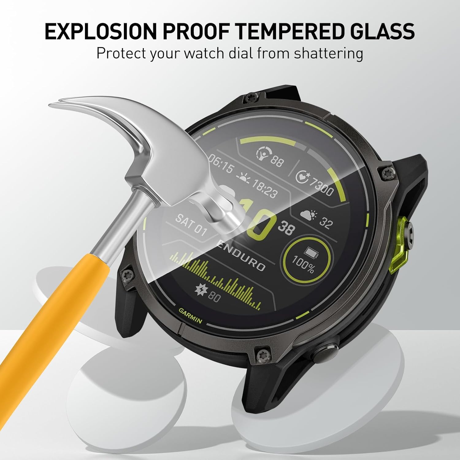 Tempered Glass Films For Garmi – обзор и цена Watch Face Protector