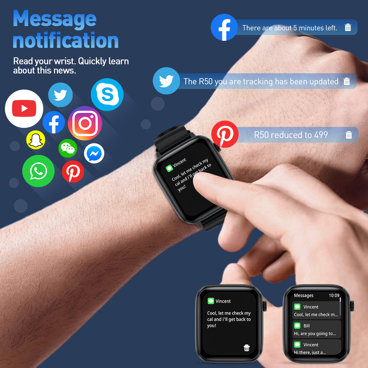 LIGE New Women Smart Watches 1 – обзор и цена Smartwatch X12
