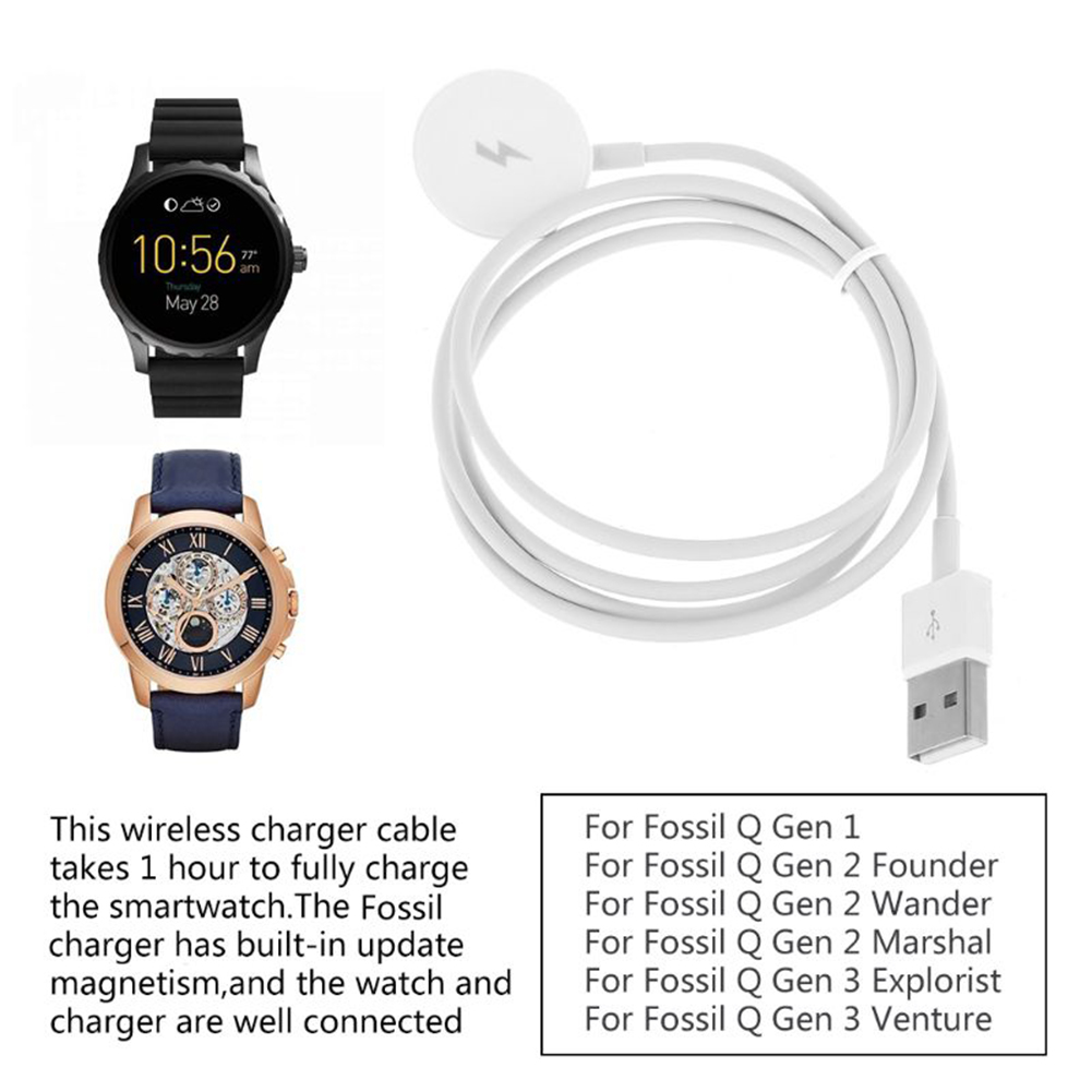 Wireless Smartwatch Charger Do – обзор и цена Fossil Smartwatch Accessories