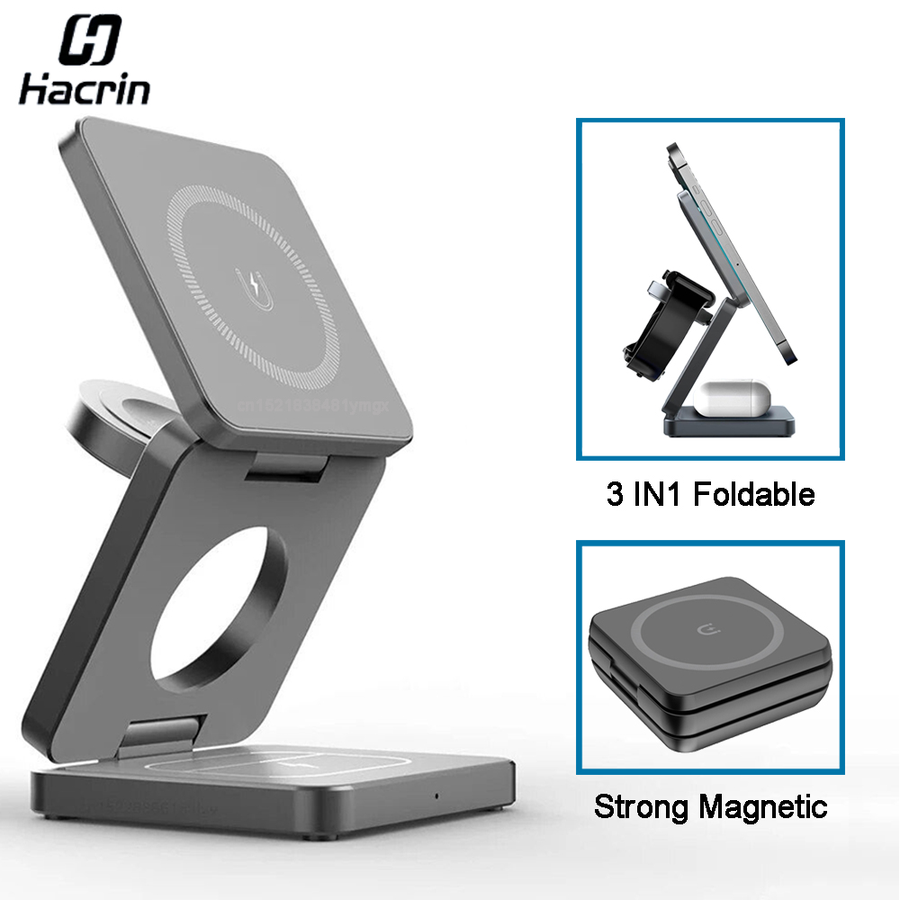 Wireless Charger 3 in 1 Foldab – обзор и цена Smartwatch Ac