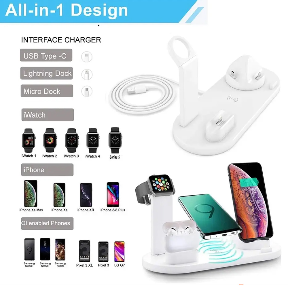 30W 7 in 1 Wireless Charger St – обзор и цена Watch Charger Cable