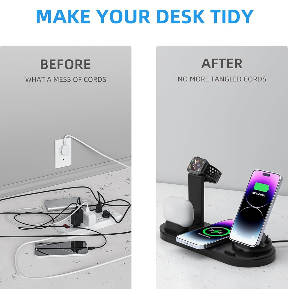 30W 7 in 1 Wireless Charger St – обзор и цена Watch Charger Cable