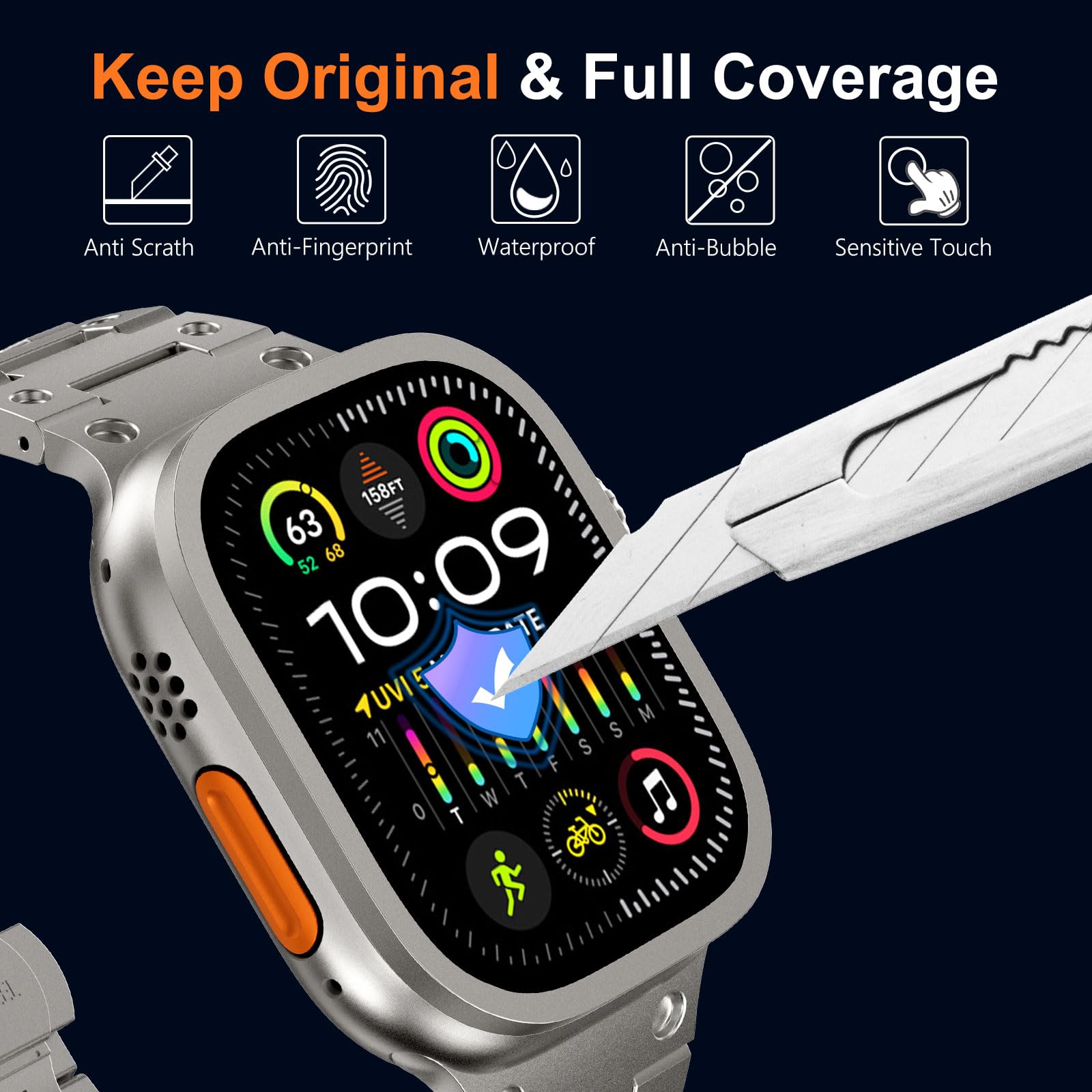 Tempered Glass for Apple Watch – обзор и цена Smart Watch Accessories