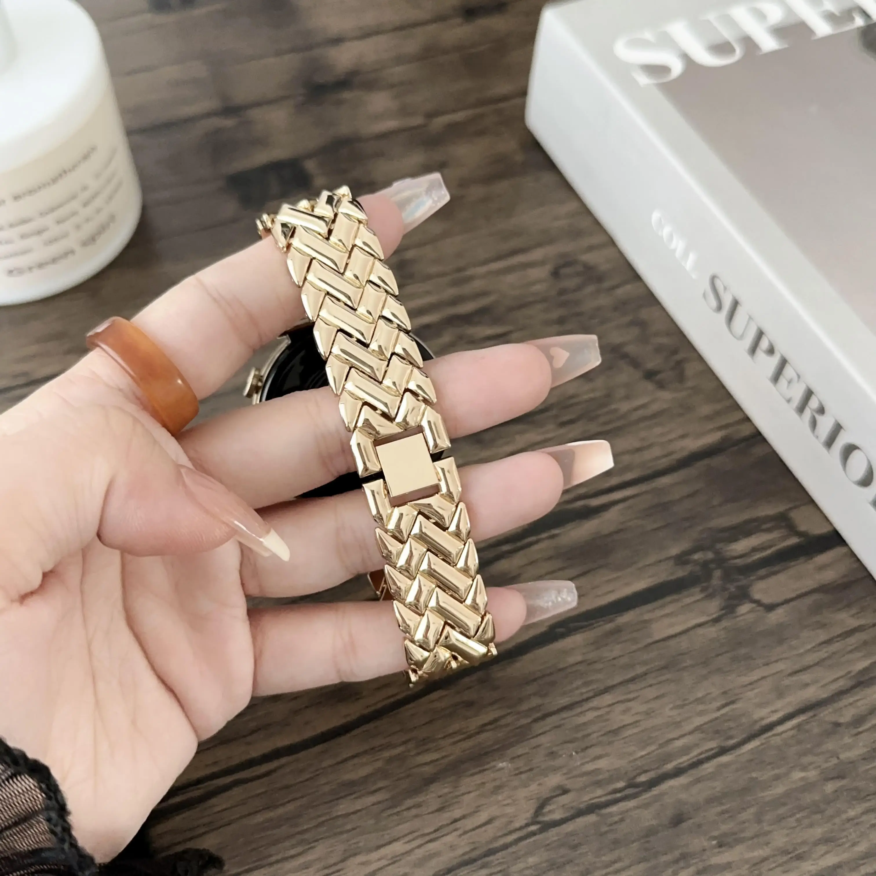 1pc 18mm V-shaped Stainless St – обзор и цена Fossil Smartwatch Accessories