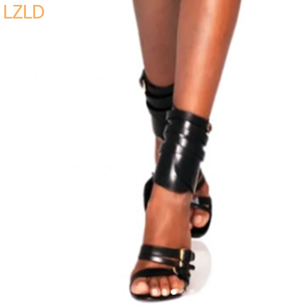 Black Sexy Catwalk Women Sanda – обзор и цена Leather Classic Strap