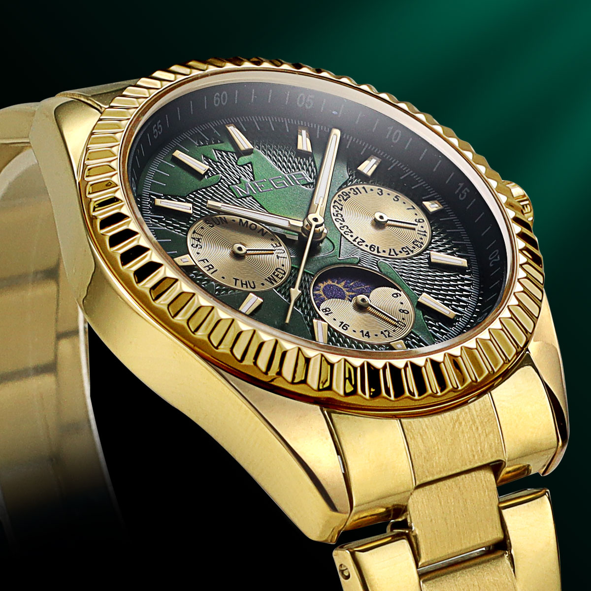 MEGIR Men's Quartz Watch with  – обзор и цена Smartwatch Guess