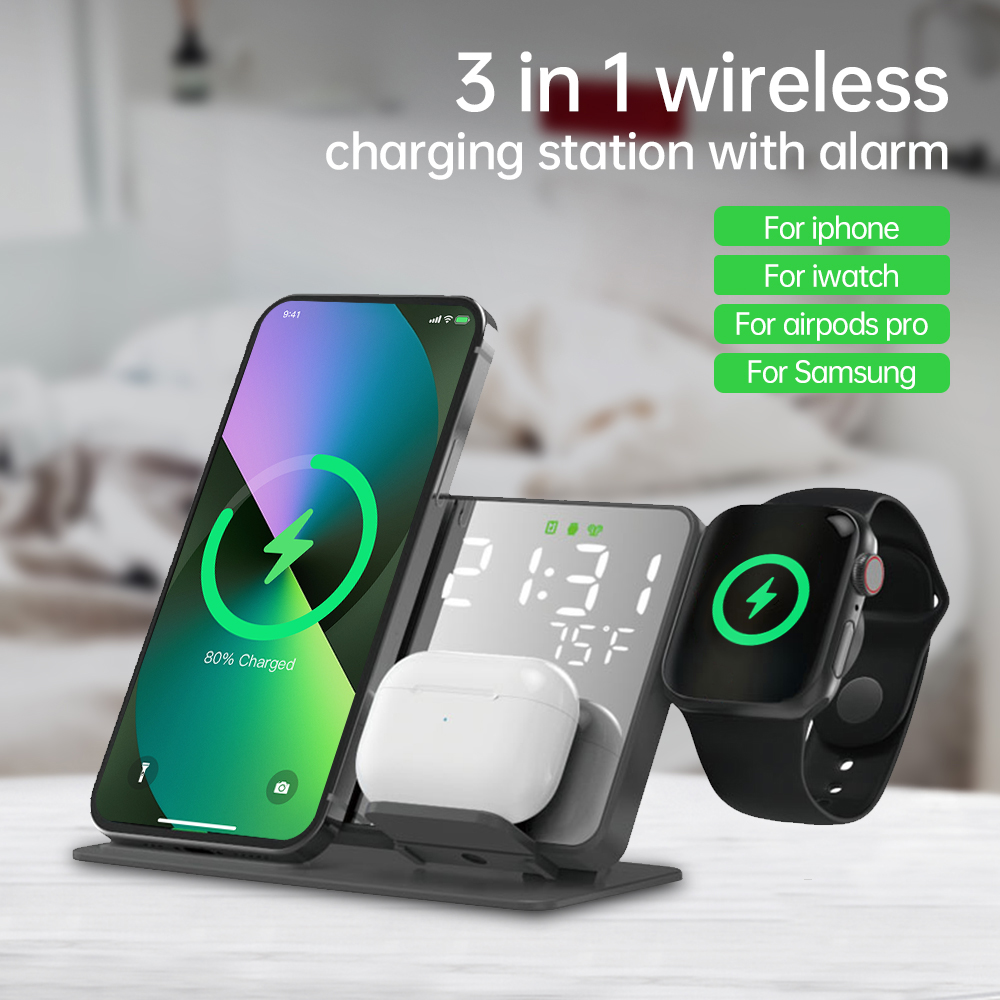 3 in 1 Wireless Charger For iP – обзор и цена Wireless Charger Watch
