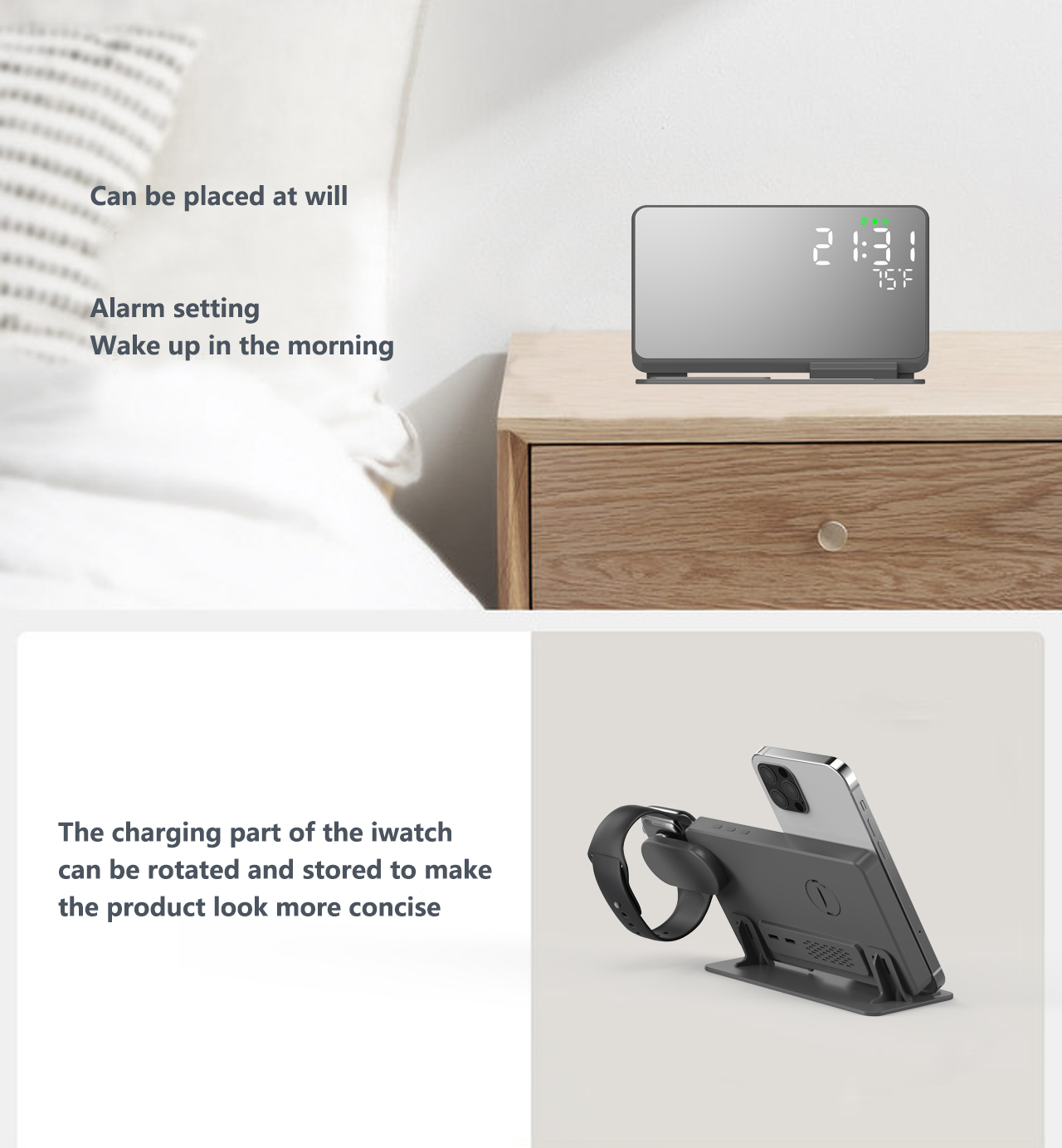 3 in 1 Wireless Charger For iP – обзор и цена Wireless Charger Watch