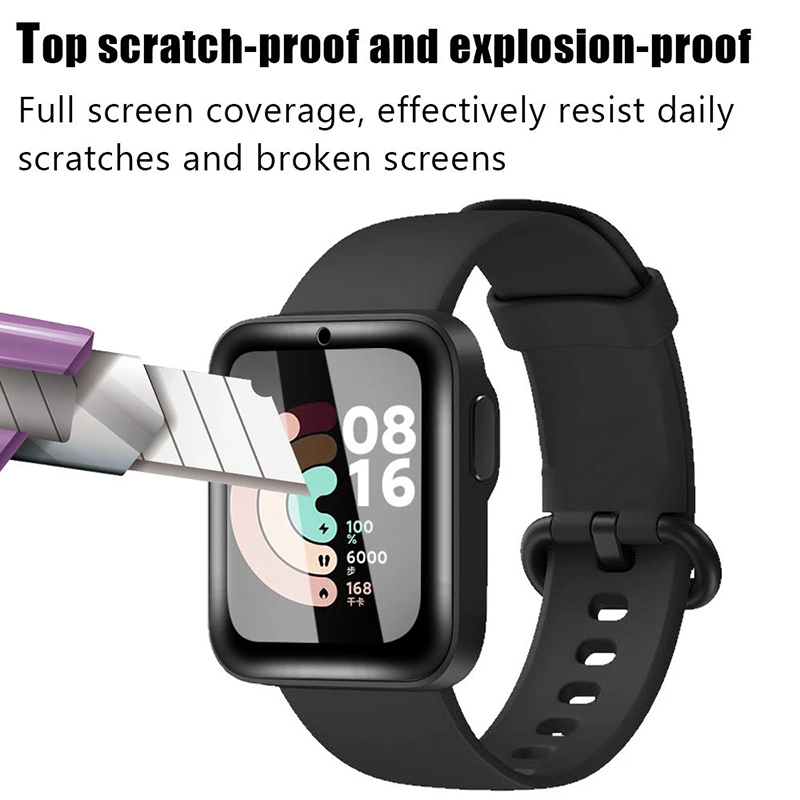 2 Pcs Tempered Glass for Redmi – обзор и цена Smart Watch Accessories