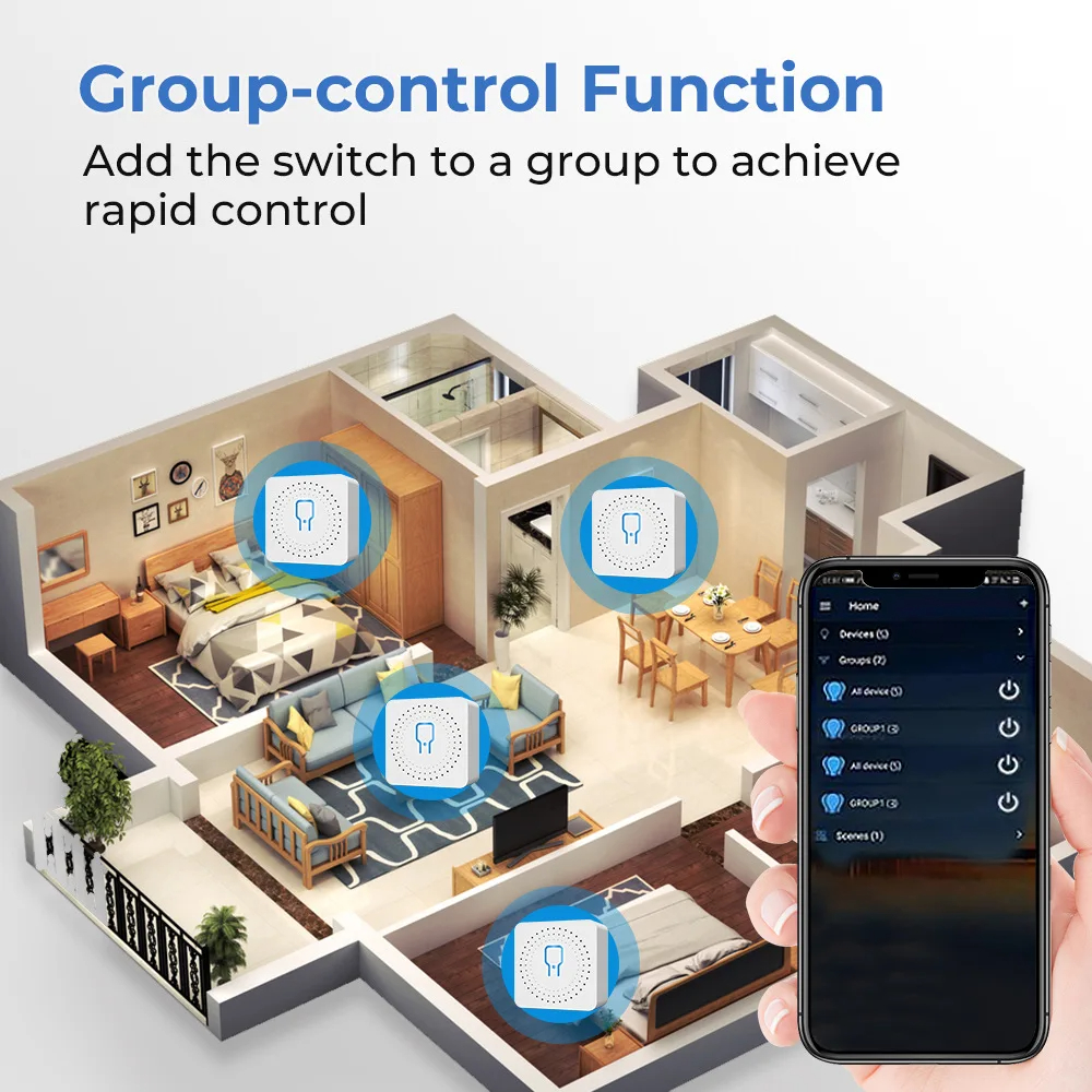 For Tuya Mini Smart WiFi Switc – обзор и цена Smart Accessories