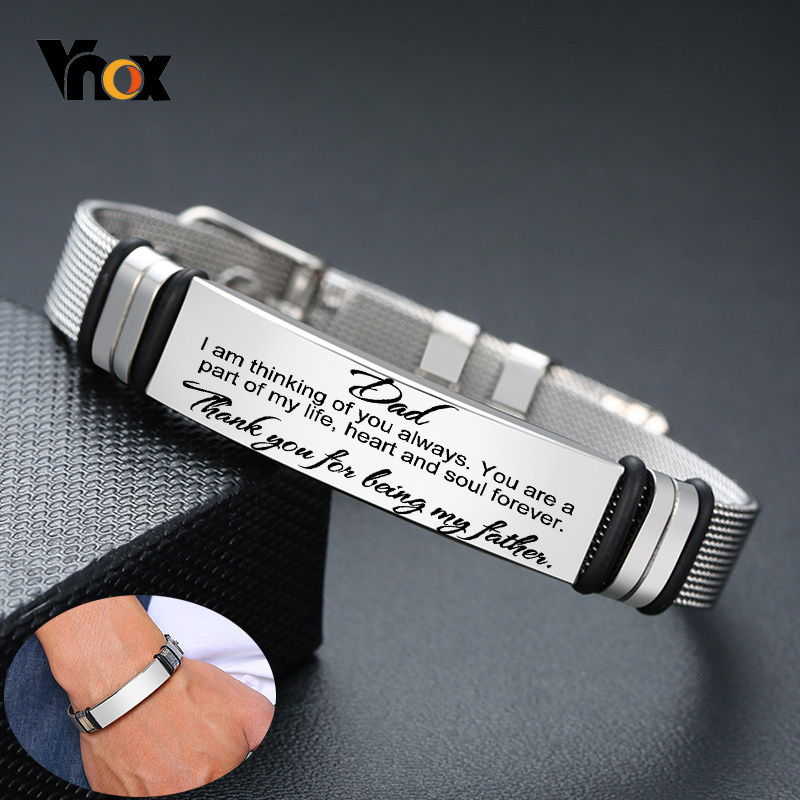 Vnox Mens Stainless Steel Cust – обзор и цена Stainless Mesh Band