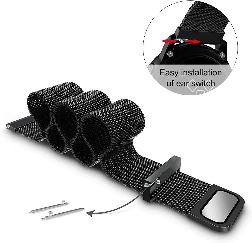 18mm Milanese Loop Strap For X – обзор и цена Xiaomi Smartwatch S4 Accessories