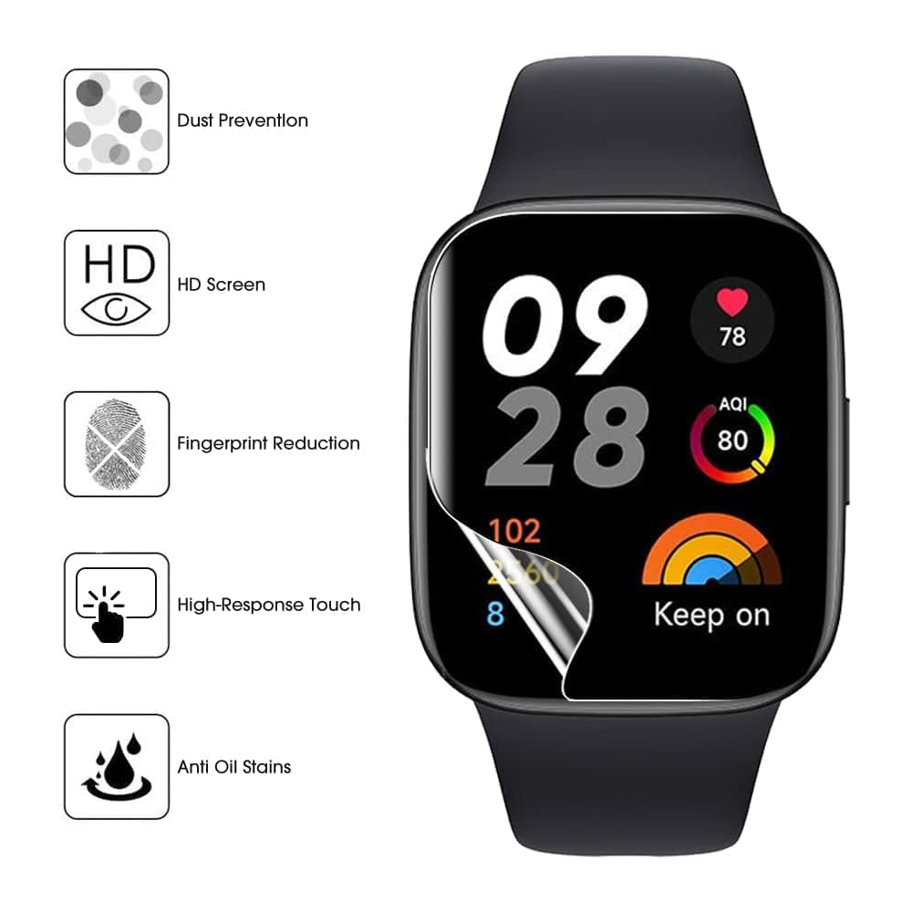3/6pcs Hydrogel Protective Fil – обзор и цена Watch Face Protector