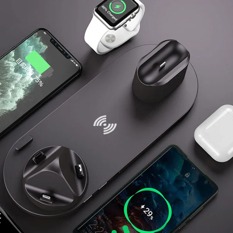 6 in 1 Wireless Charger Stand  – обзор и цена Smartwatch X12