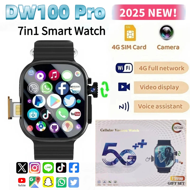 DW100 Pro Smartwatch Fingerpri – обзор и цена Smartwatch Instagram