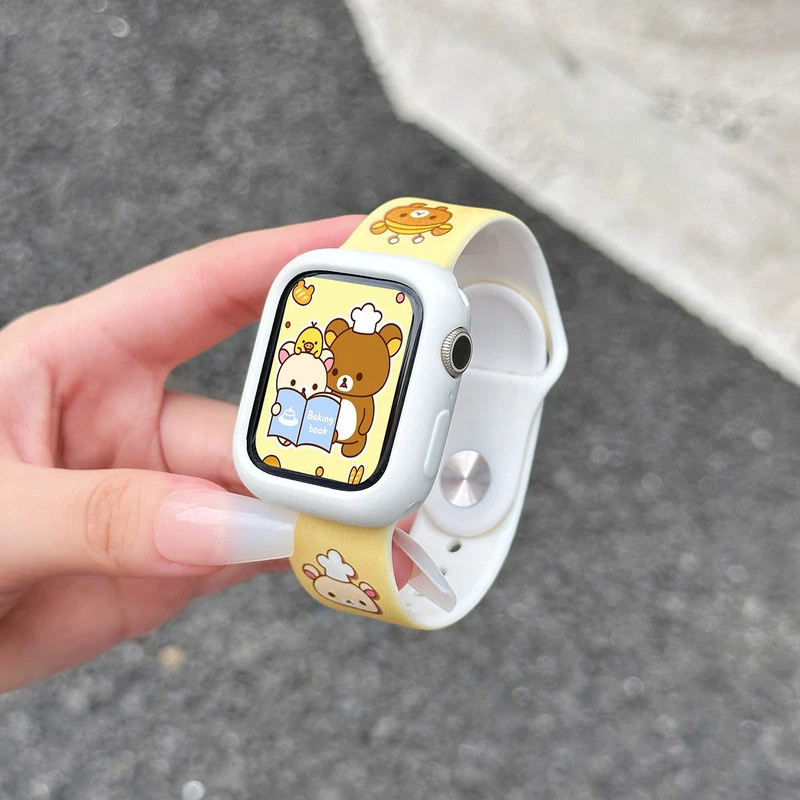 Cute Rilakkuma Print Silicone  – обзор и цена Silicone Band Replacement