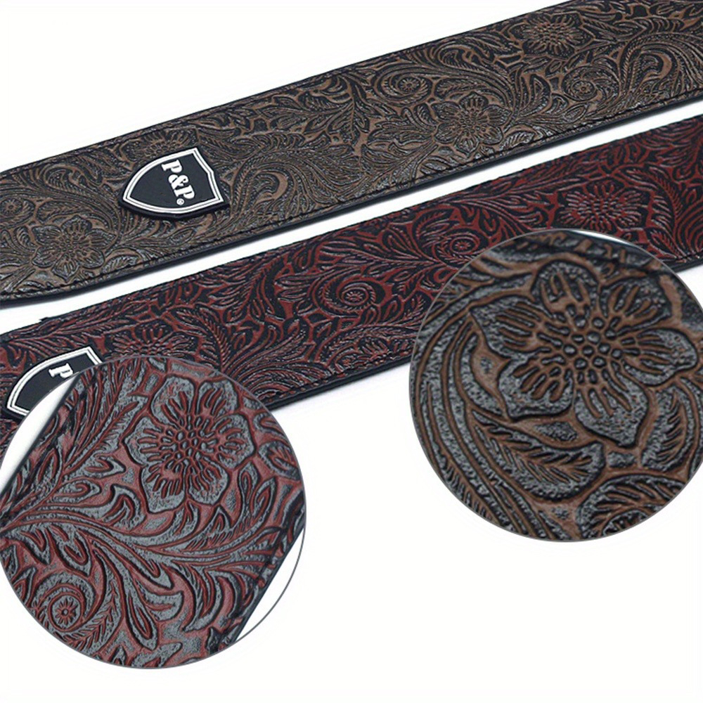 Faux PU Leather Guitar Strap 6 – обзор и цена Leather Classic Strap
