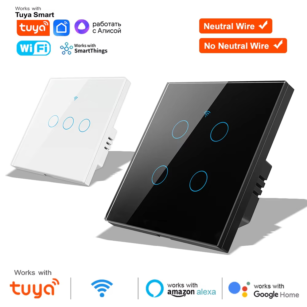 1 2 3 4 Gang WiFi RF 433mhz To – обзор и цена Smart Accessories