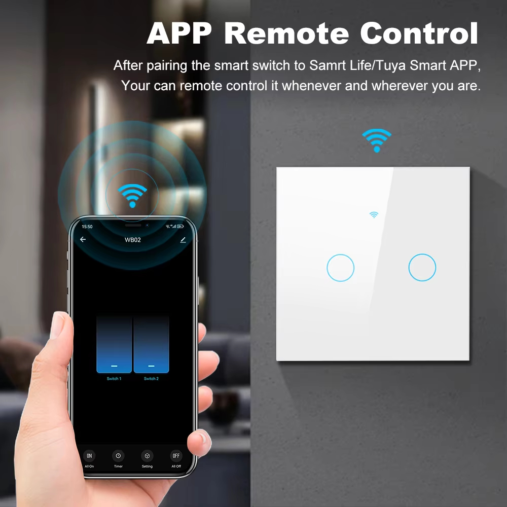 1 2 3 4 Gang WiFi RF 433mhz To – обзор и цена Smart Accessories