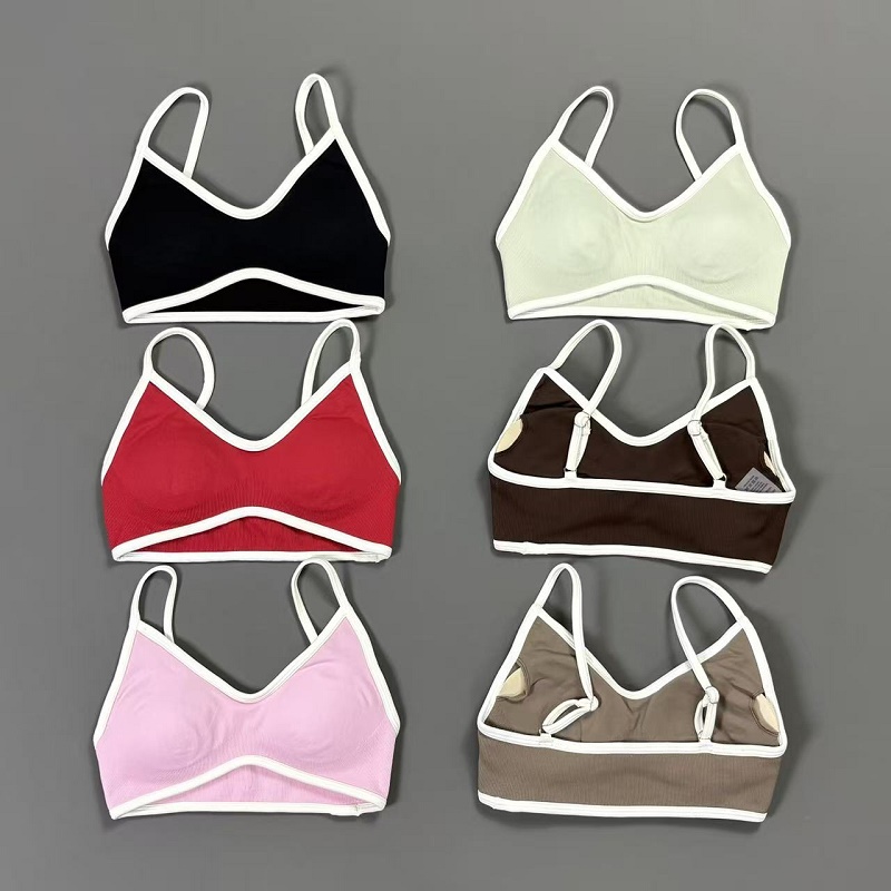 Women Contrastline Yoga Bra V  – обзор и цена Rugged Sport Strap