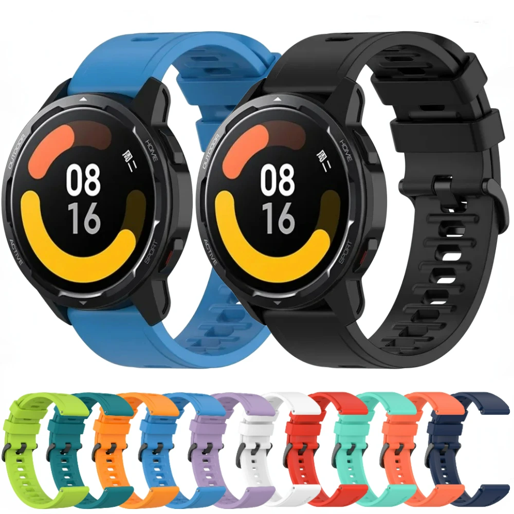22mm Silicone Strap for Xiaomi – обзор и цена Xiaomi Smartwatch S4 Accessories