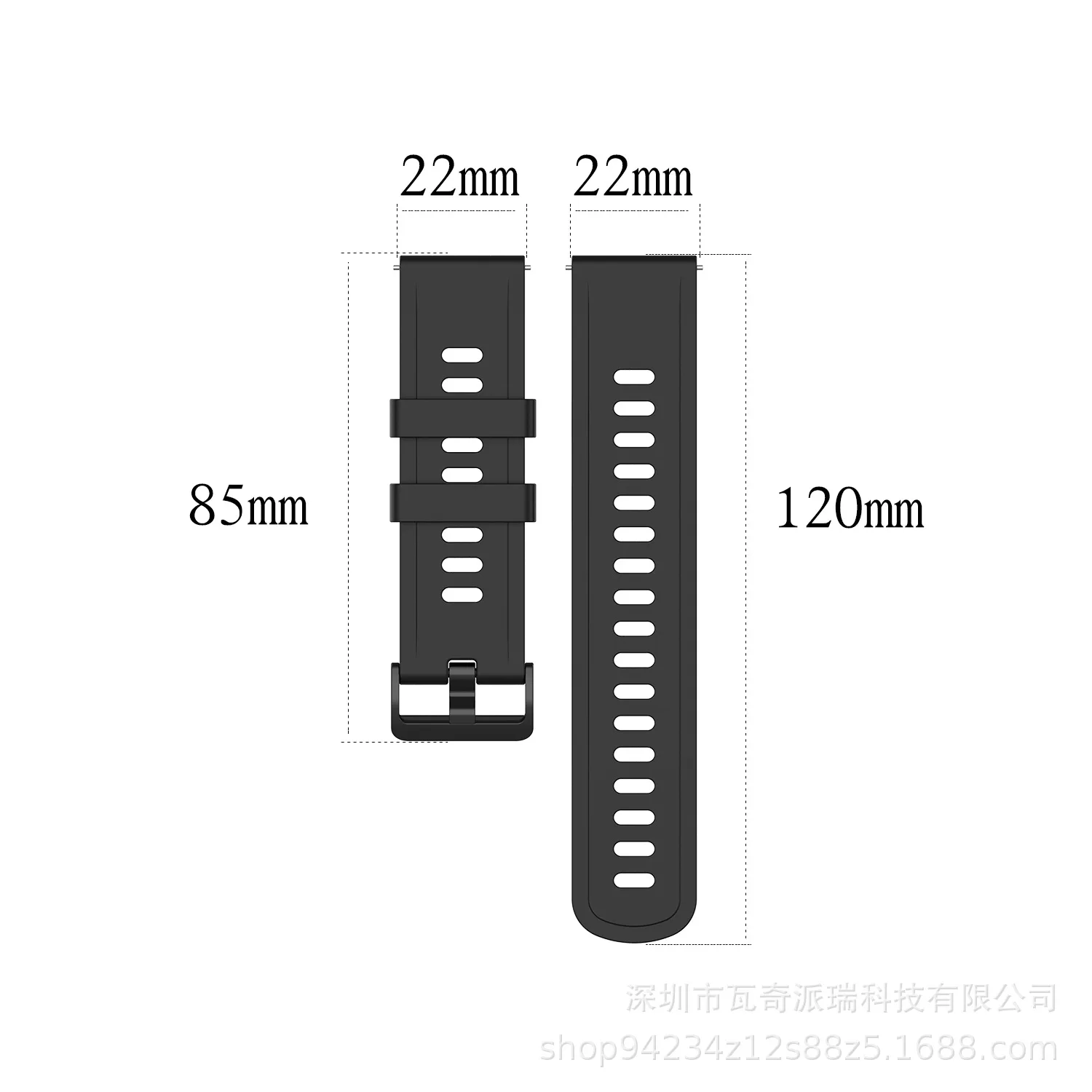 22mm Silicone Strap for Xiaomi – обзор и цена Xiaomi Smartwatch S4 Accessories