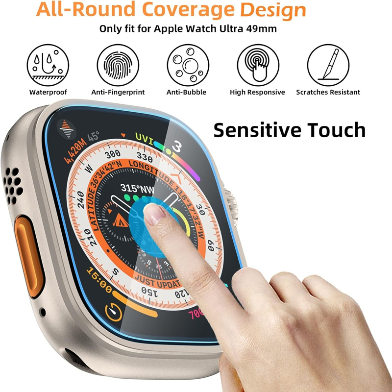 Tempered Glass For Apple Watch – обзор и цена Watch Face Protector
