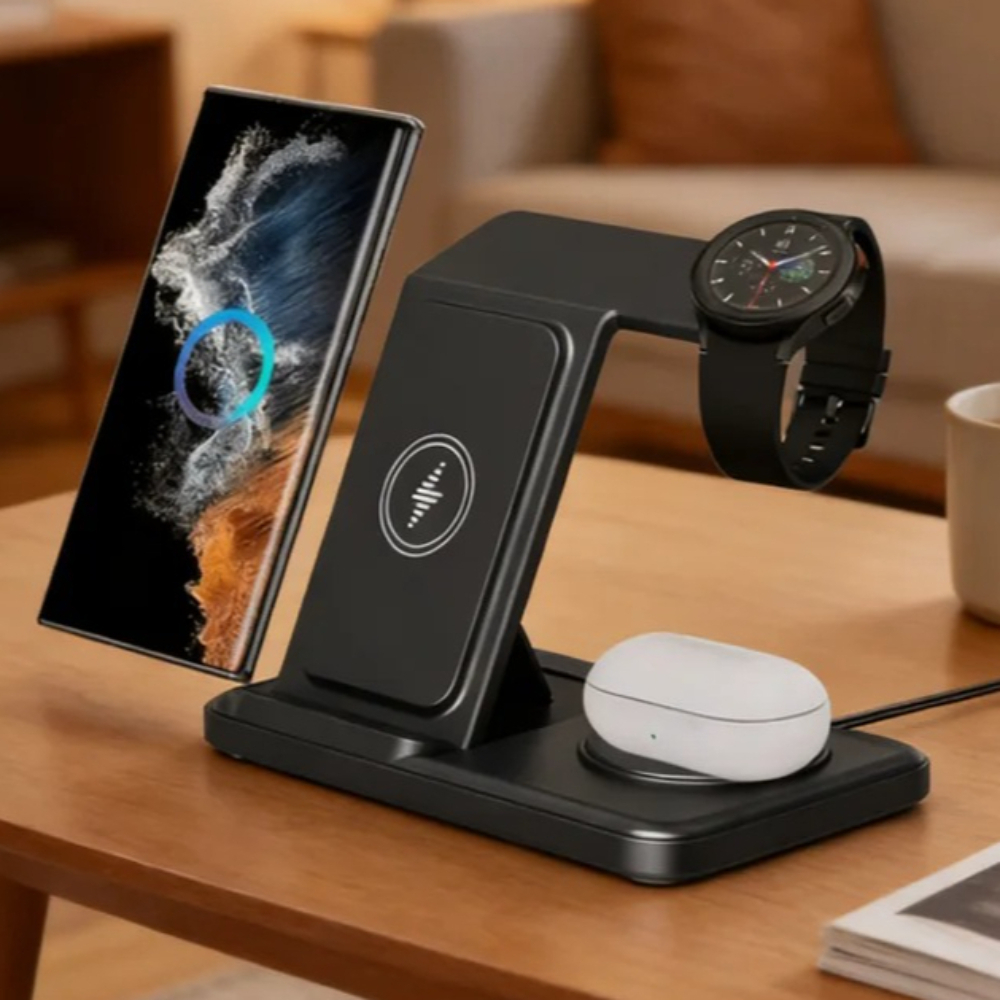3 IN 1 Wireless Charger Statio – обзор и цена Watch Charger Cable