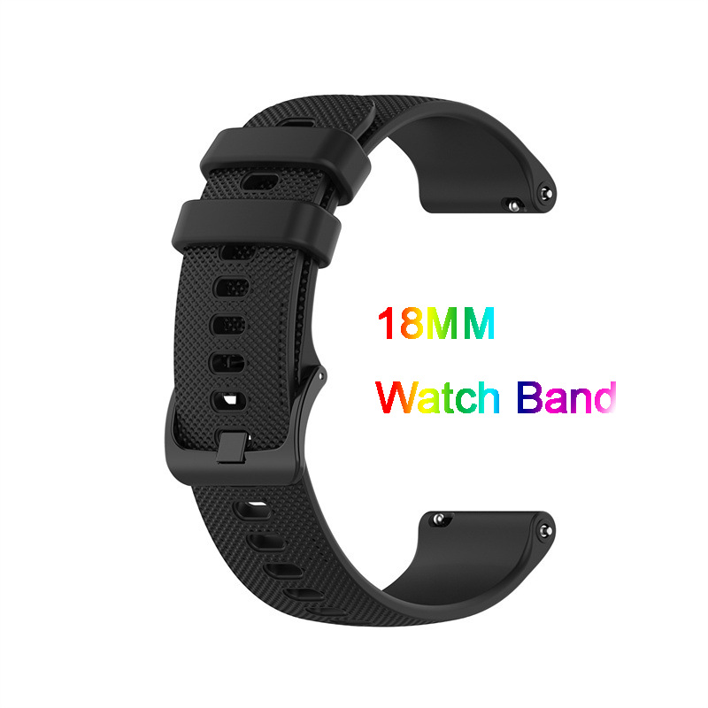 18mm Silicone Watch Band Compa – обзор и цена Fossil Smartwatch Accessories