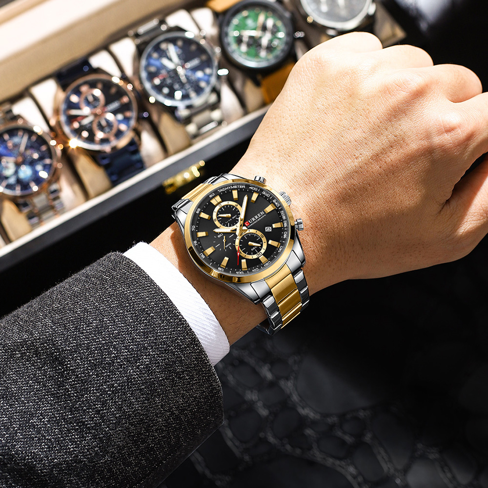 CURREN Casual Quartz Chrono Sp – обзор и цена Accessories With Watch