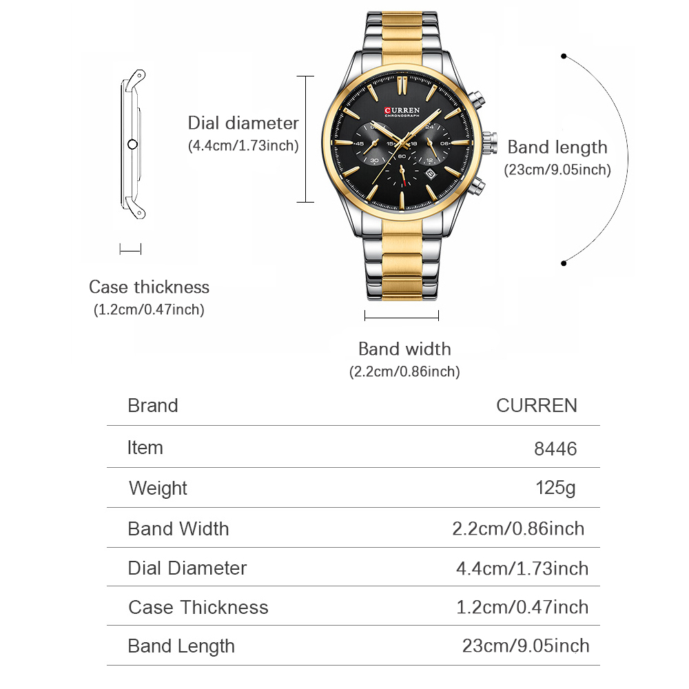 CURREN Casual Quartz Chrono Sp – обзор и цена Accessories With Watch