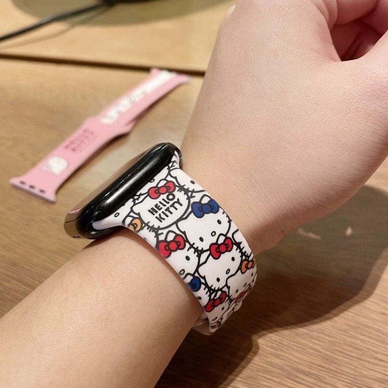 Anime Sanrio Cute Hello Kitty  – обзор и цена Silicone Band Replacement