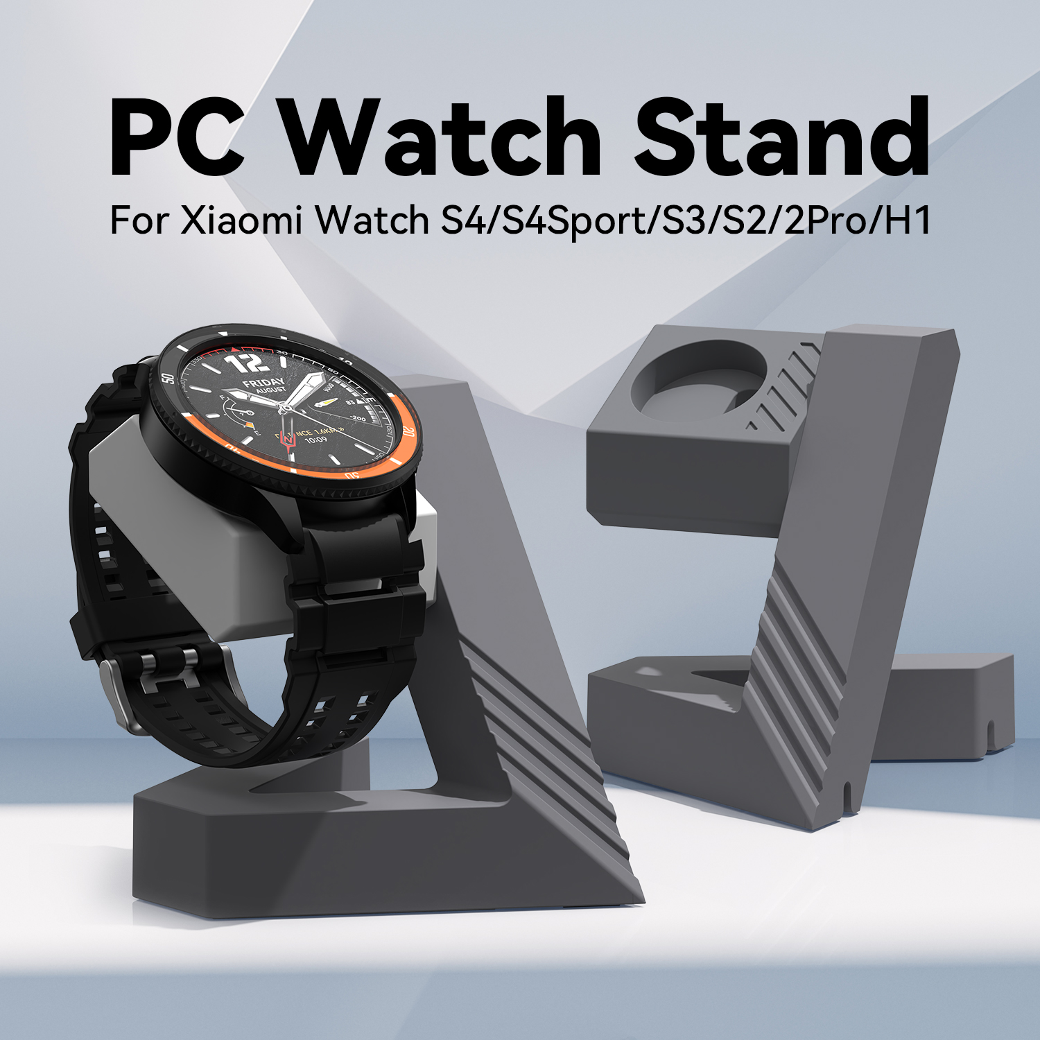 PC Geometric watch stand Dock  – обзор и цена Xiaomi Smartwatch S4 Accessories