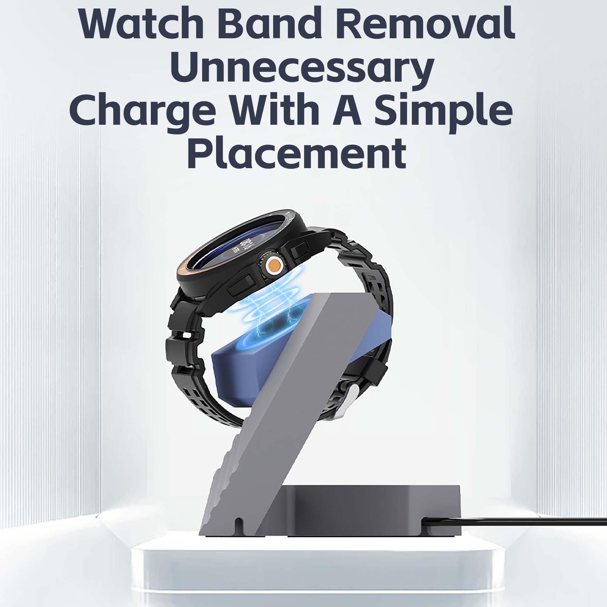 PC Geometric watch stand Dock  – обзор и цена Xiaomi Smartwatch S4 Accessories